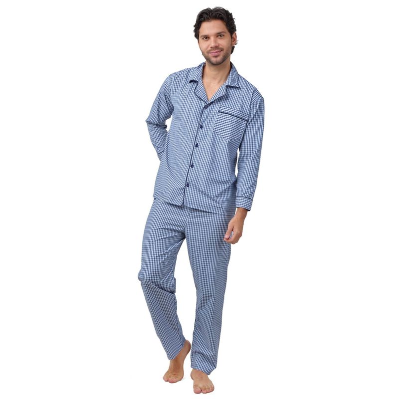SANTANA - Pijama Hombre Carlos Azul