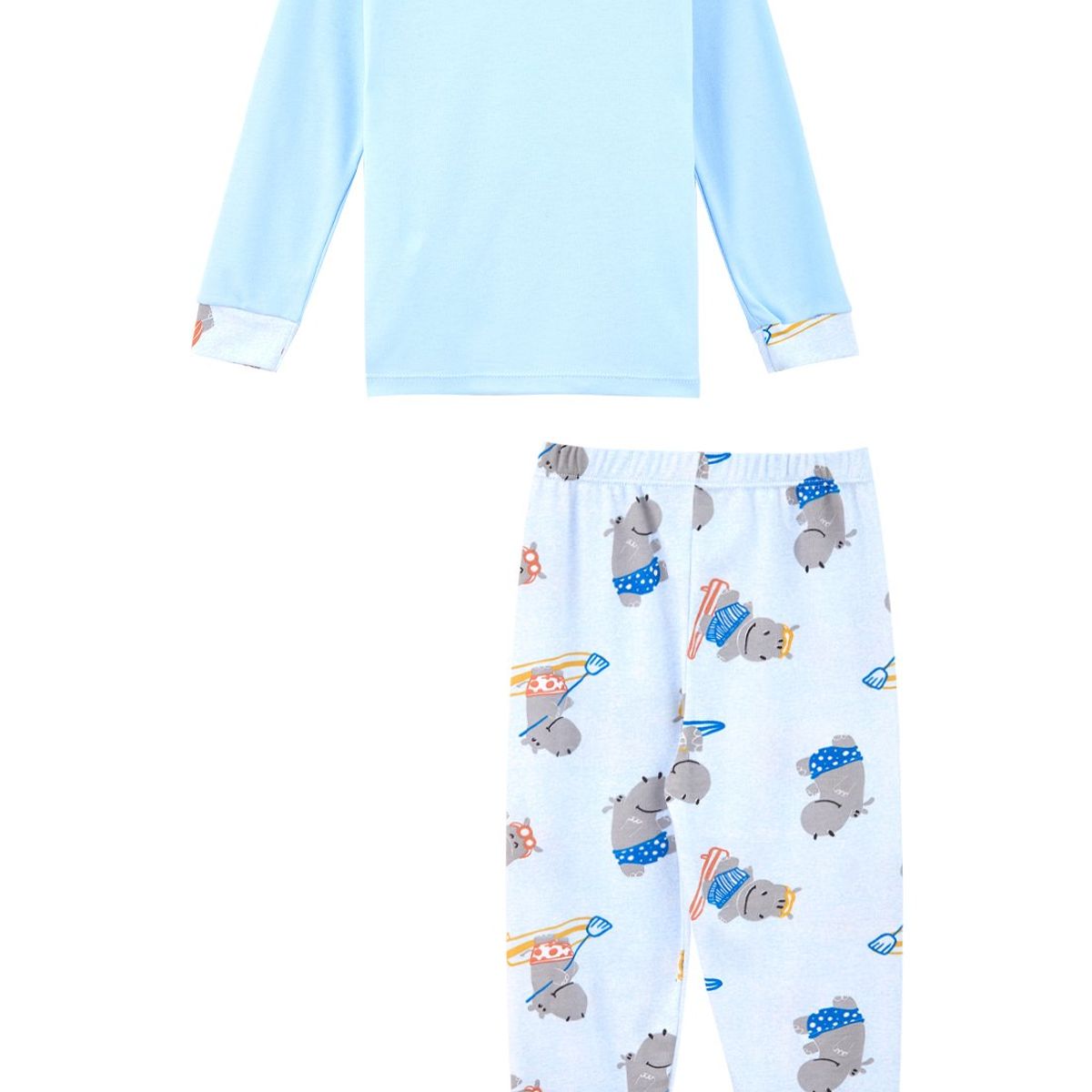 SANTANA - Pijama Niño Mateo Grisáceo