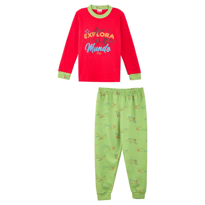SANTANA - Pijama Niño Mateo Verde