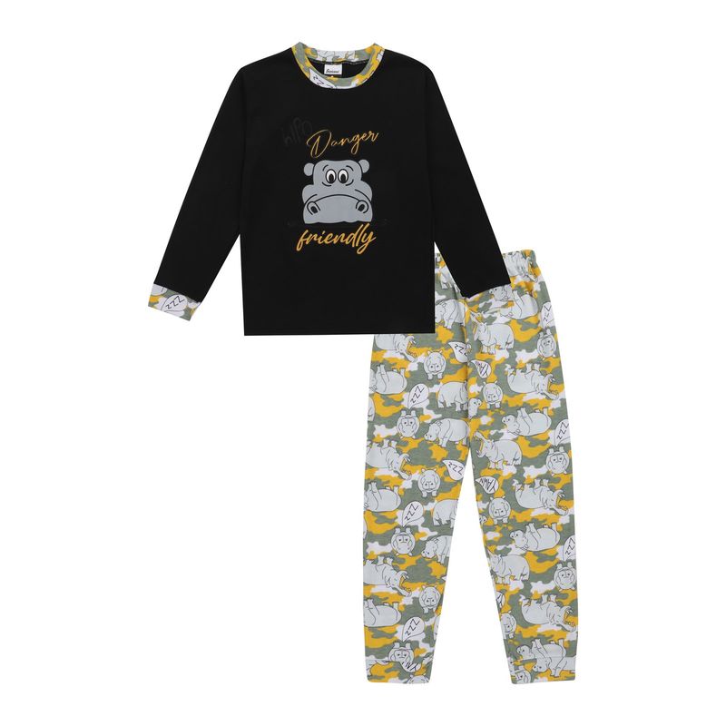 SANTANA - Pijama Niño Mateo Amarillo