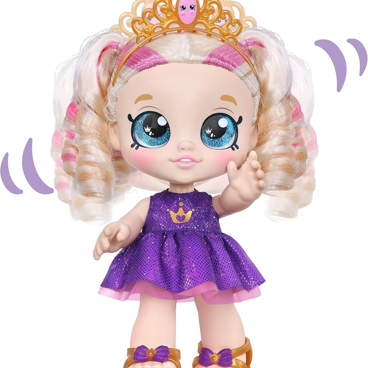 KINDI KIDS - Muñeca Kindi Kids Tiara Sparkles