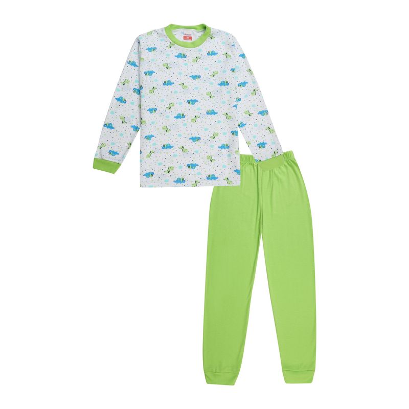 SANTANA - Pijama Niño Mateo Verde Mar