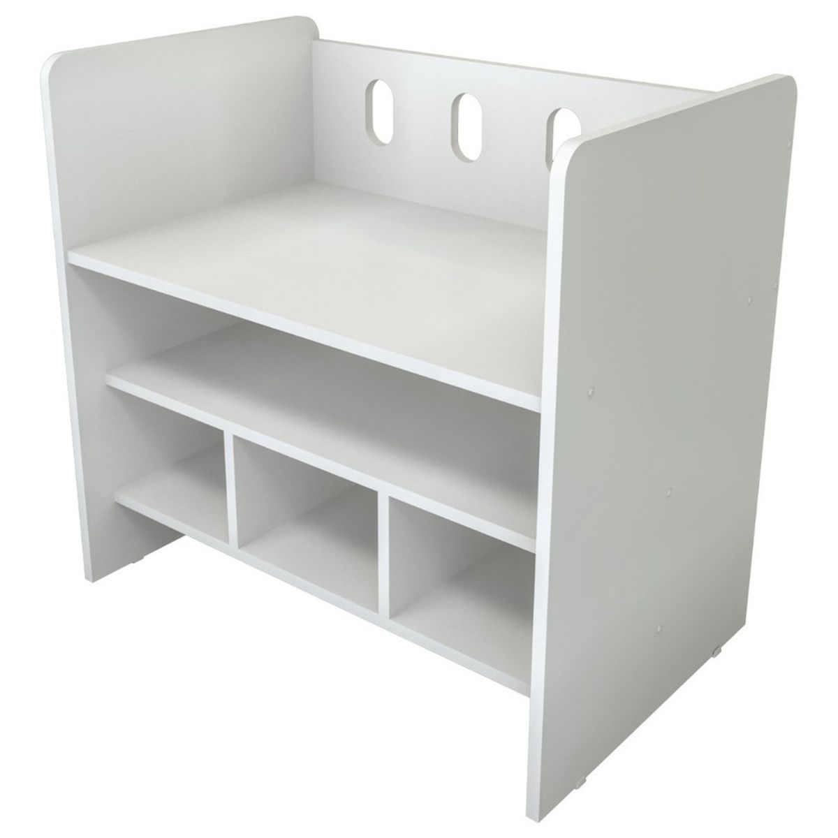 ZER - CUNA PARA BEBE BLANCO 2 EN 1 CON COLCHON ANGELS