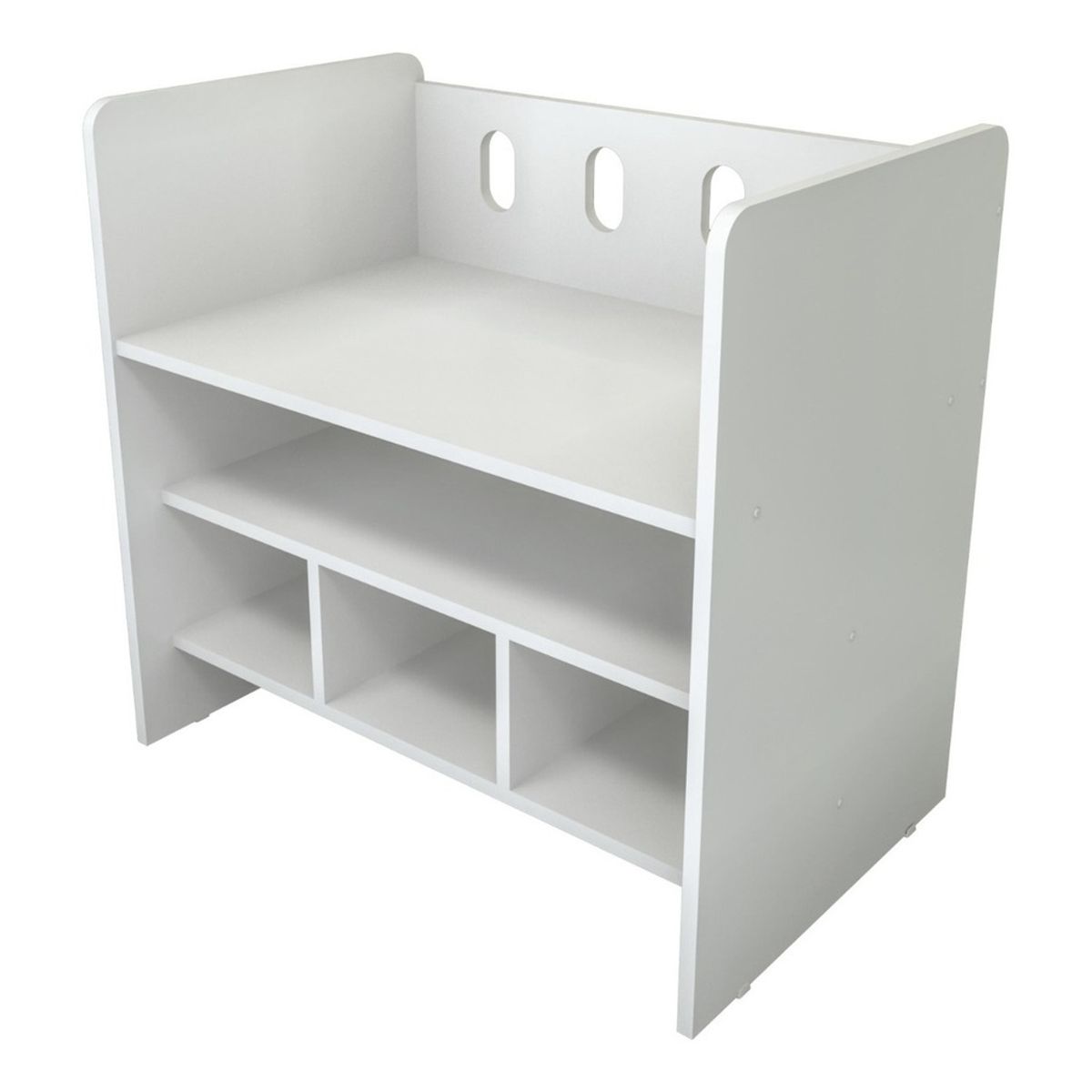 ZER - CUNA PARA BEBE BLANCO 2 EN 1 CON COLCHON ANGELS