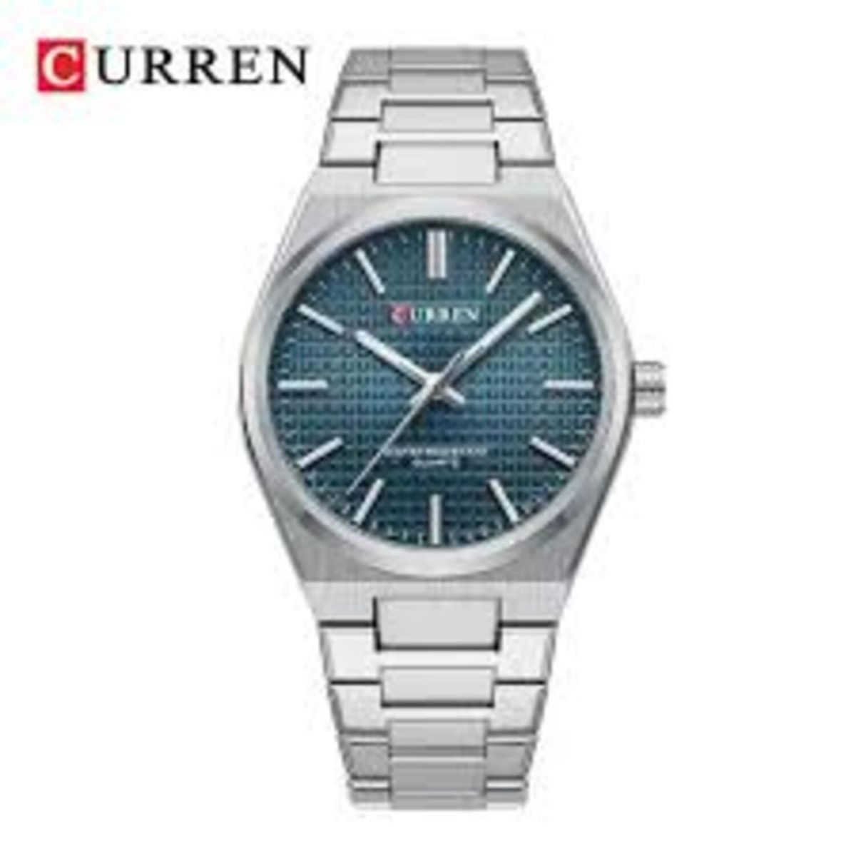 CURREN - Reloj curren Kred8302 - 8439 Para Hombre Pulso  Plateado