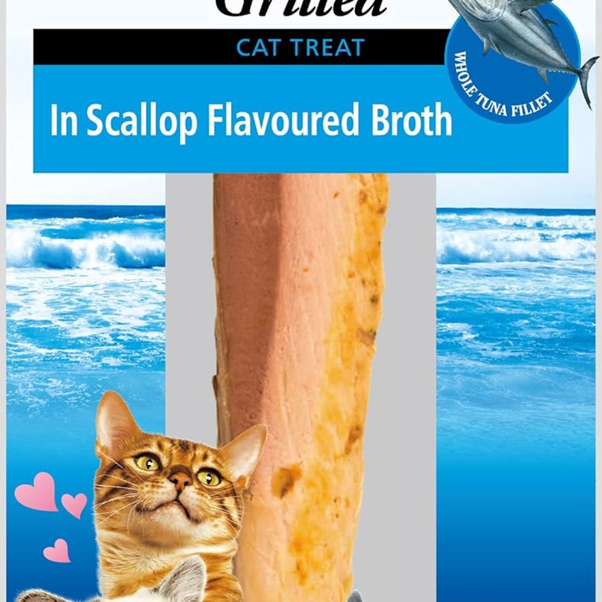 CATLIKE - Inaba Cat Snack Grilled Tuna Fillet In Scallop Flavored