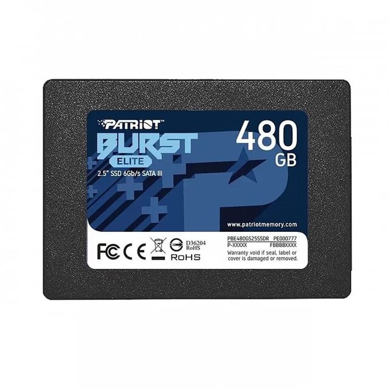 PATRIOT - SSD 480GB Patriot 500MBs Sata Disco Solido