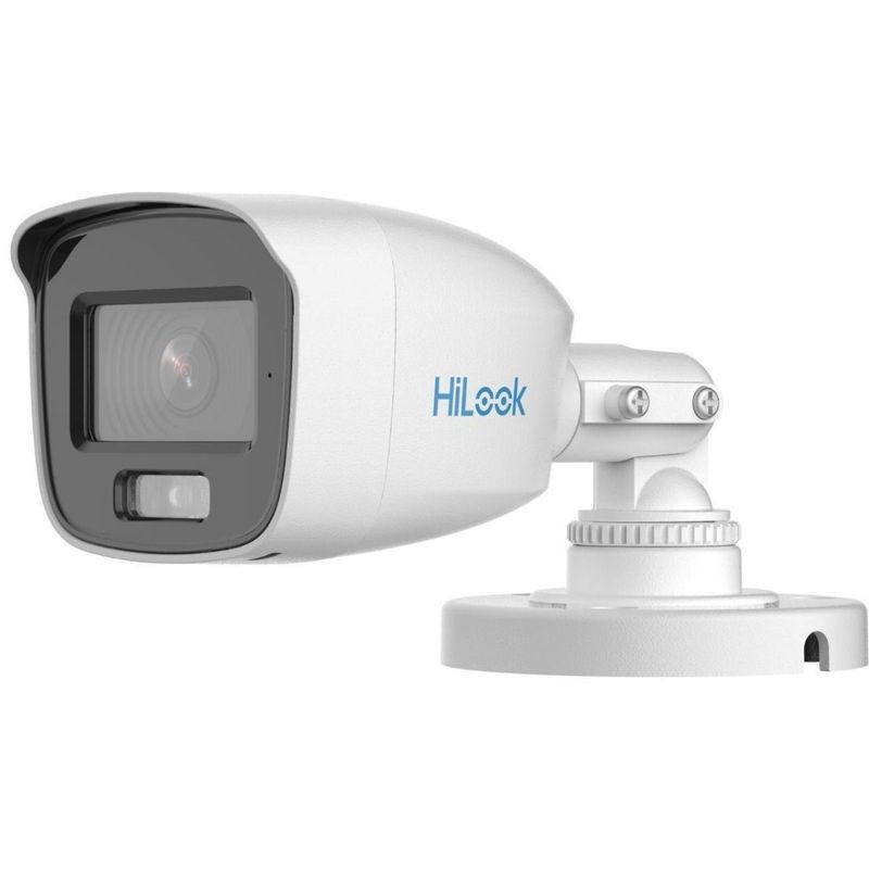 HILOOK - CÁMARA HIKVISION COLORVU BALA 3K F28MM IR 20Mts METAL IP66