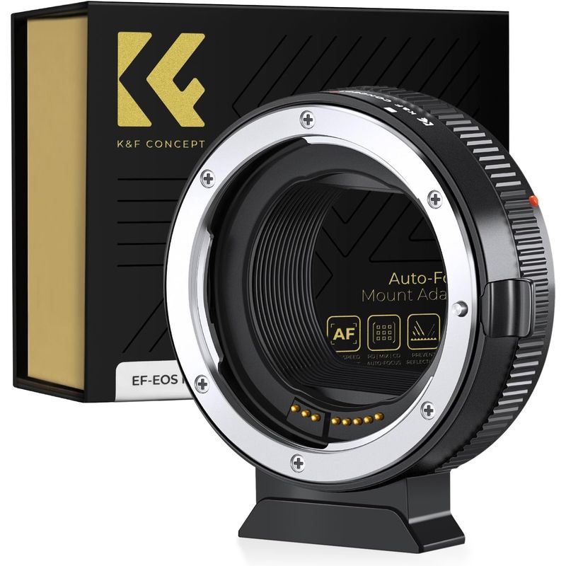 K&F CONCEPT - Adaptador Canon EF a EOS R  K&F Concept