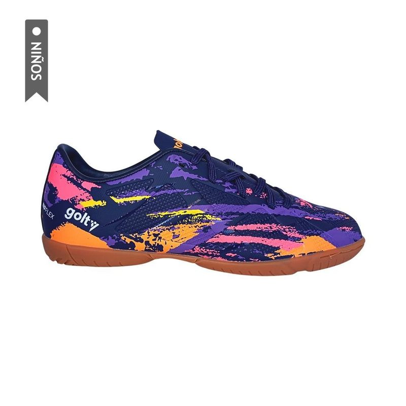 GOLTY - Zapatilla Golty Lisa Formacion Bio Flex Niño-Purpura