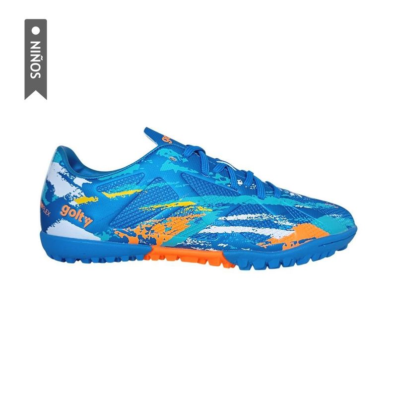 GOLTY - Zapatilla Golty Turf Formacion Bio Flex Niño-Azul