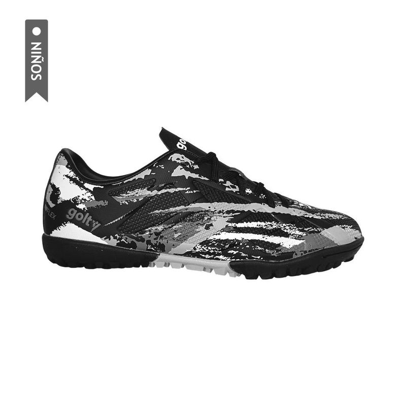 GOLTY - Zapatilla Golty Turf Formacion Bio Flex Niño-Negro
