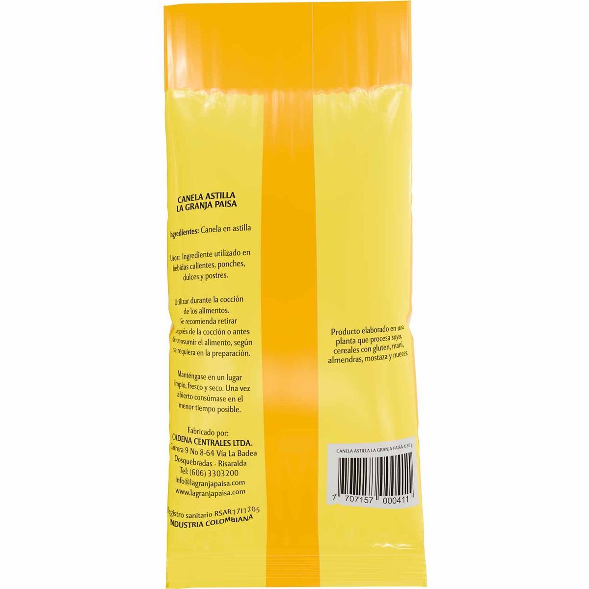 LA GRANJA PAISA - Canela Astilla 30g