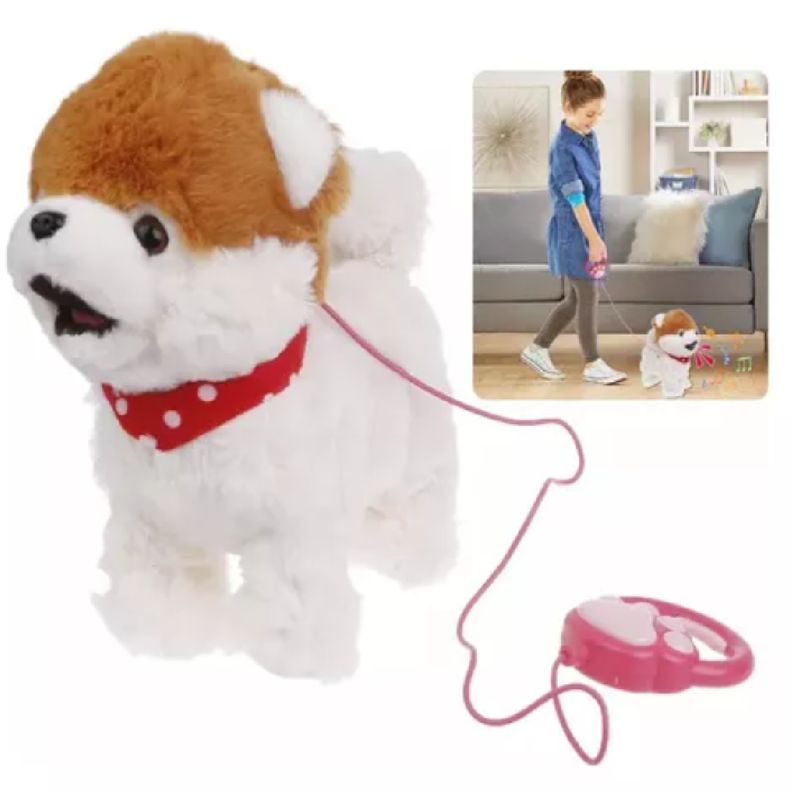 GENERICO - PERRITO DE PELUCHE CON COLLAR 24DQ25-6