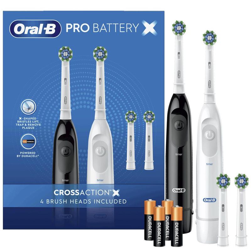 ORAL B - Cepillos Eléctricos Oral B Pro Batería Negro y Blanco