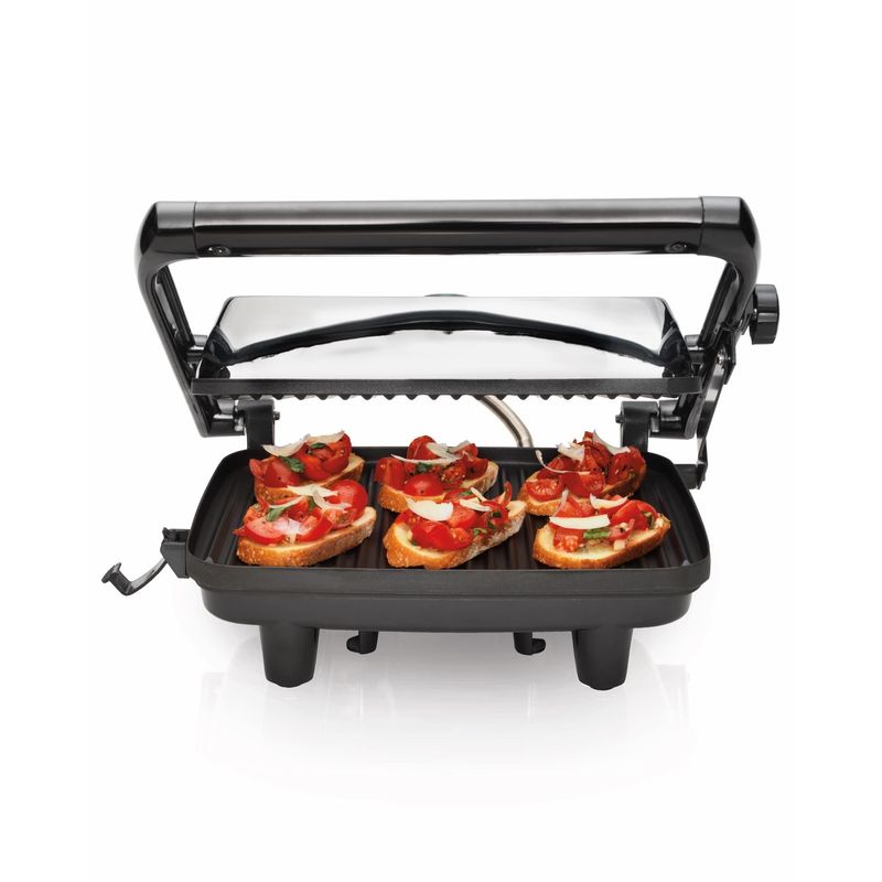 HAMILTON BEACH - Parrilla para Paninis Panini Gourmet Hamilton Beach 25460