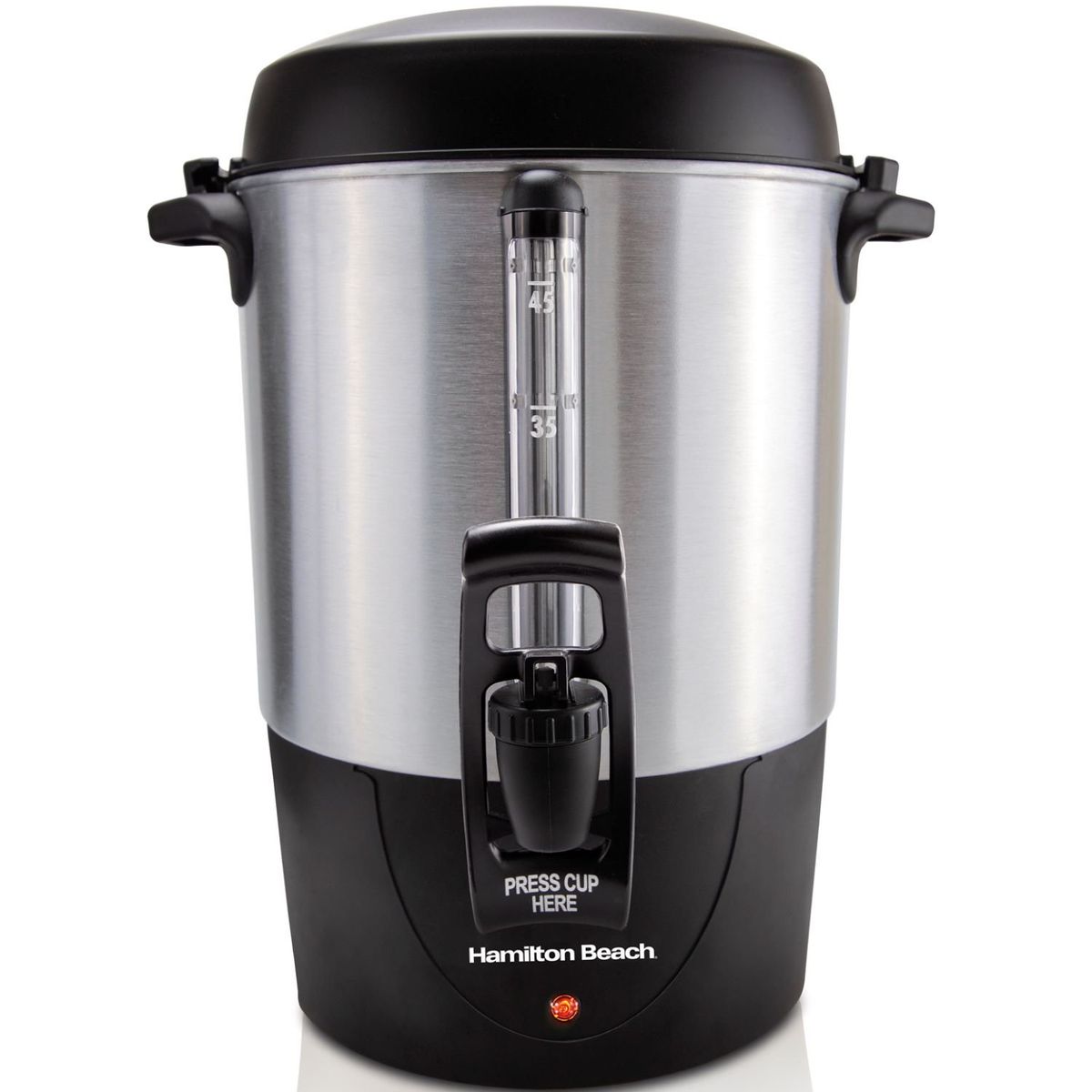 HAMILTON BEACH - Cafetera 45 tazas de infusión rápida Hamilton Beach 40521