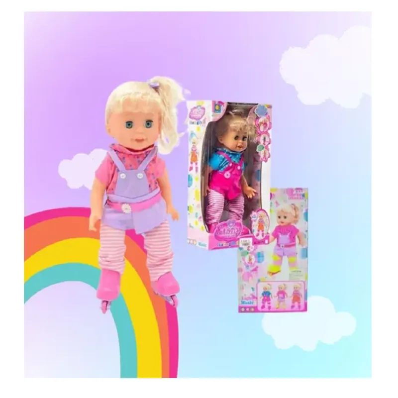 GENERICO - MUÑECA BEBE PATINADORA XMY8061