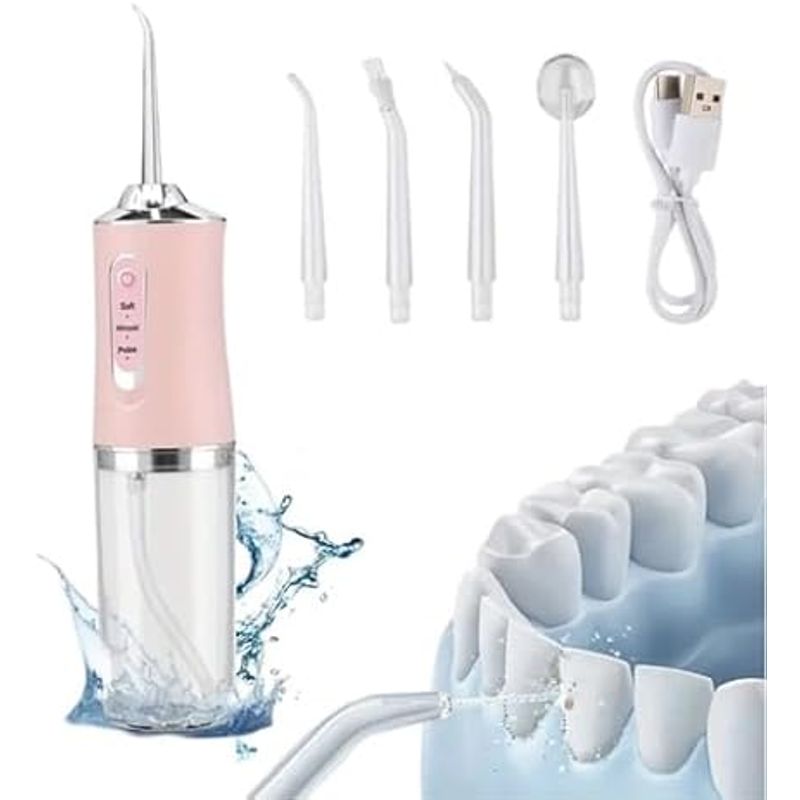 GENERICO - Irrigador dental Electrico limpiador oral recargable FK15-303