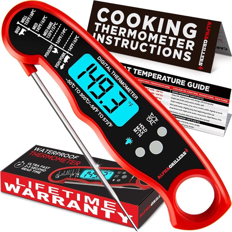 ONE PIXEL - Termometro Cocina Digital Carne Sonda Alimentos Temperatura One Pixel