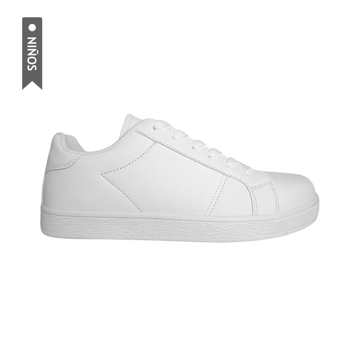 GOLTY - Tenis Golty Class 24 Niño-Blanco