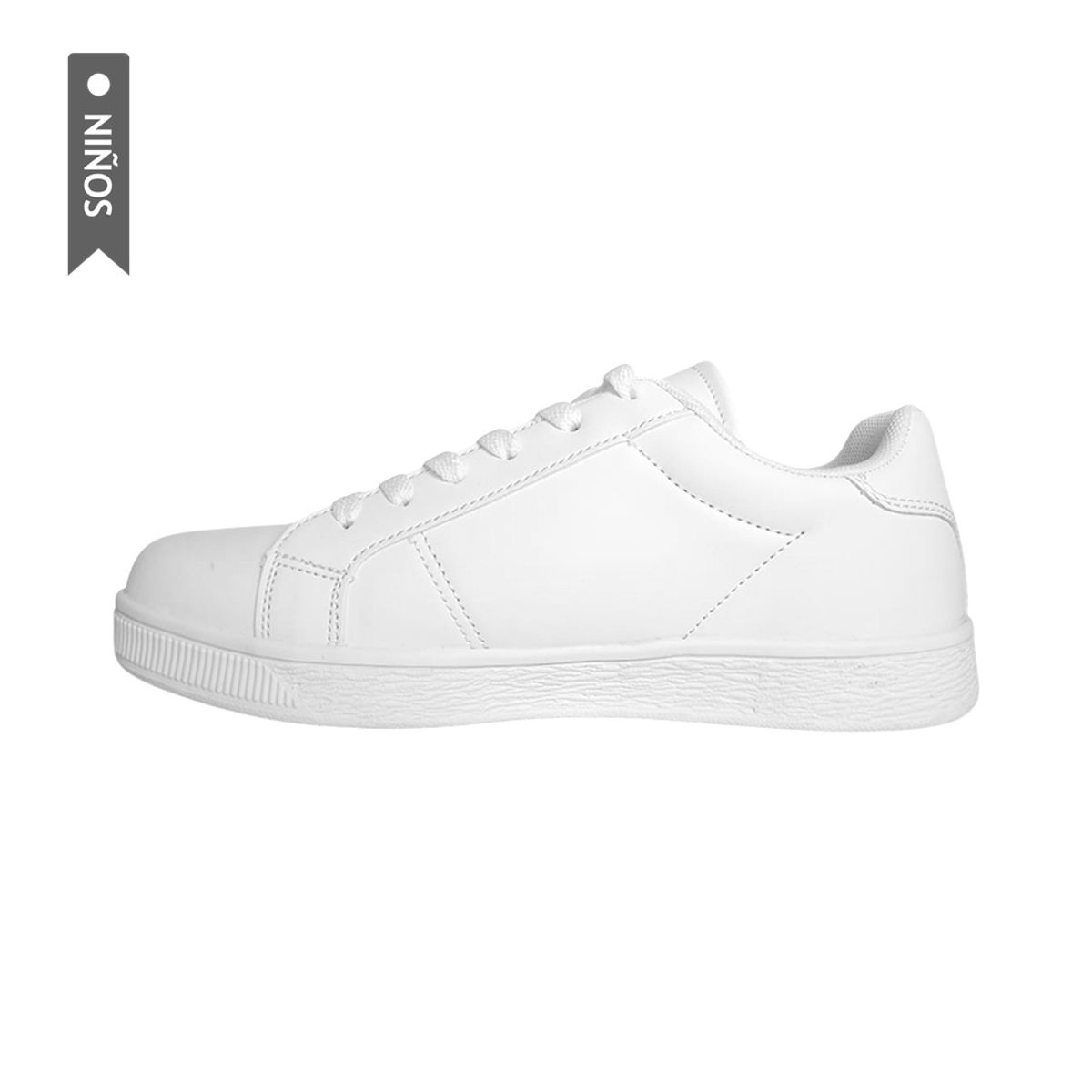 GOLTY - Tenis Golty Class 24 Niño-Blanco