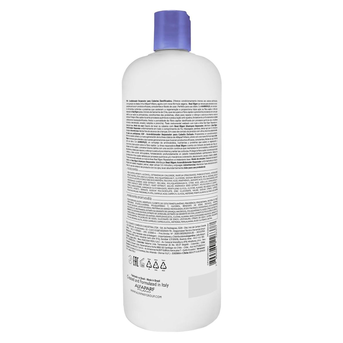 ALFAPARF MILANO - Acondicionador Reparador Rigen Alfaparf 1 L