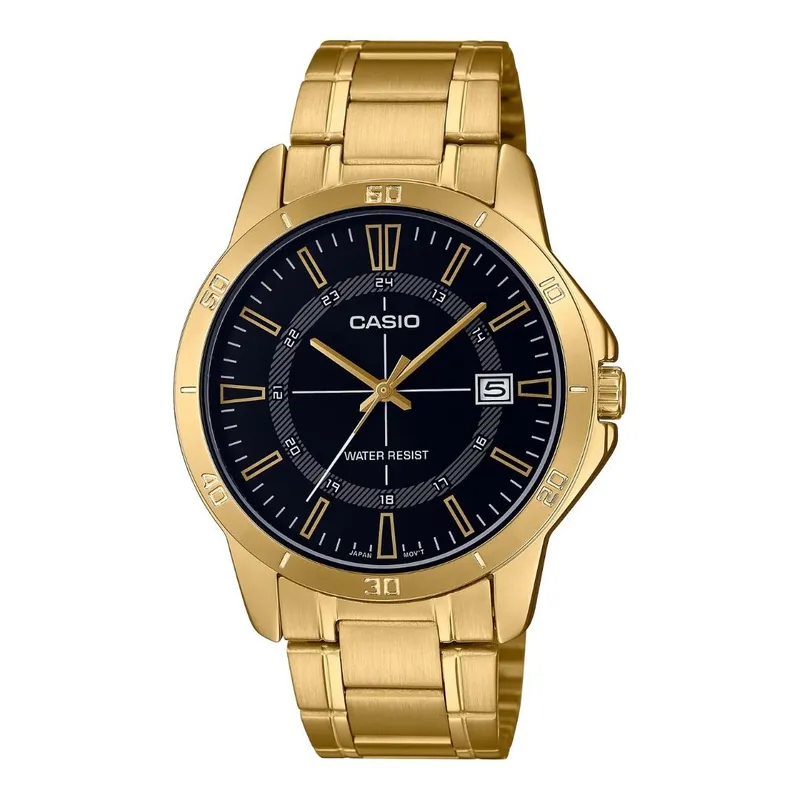 CASIO - Reloj Casio Caballero Modelo MTP-V004G-1C Diseño Elegante