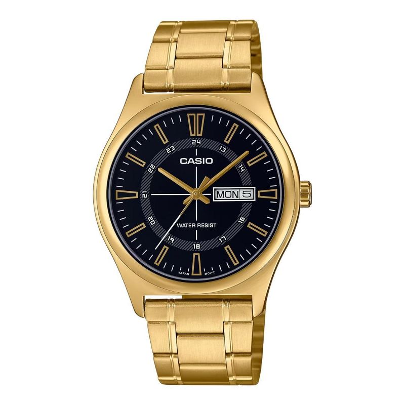 CASIO - Reloj Casio Caballero  MTP-V006G-1C Diseño Elegante