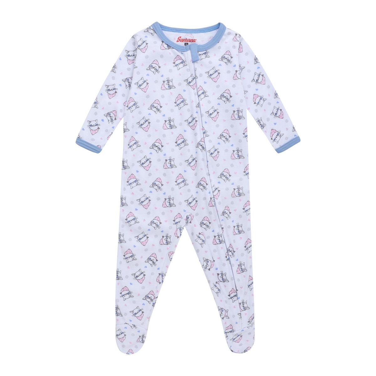 SANTANA - Pijama Bunny Niña Rosado