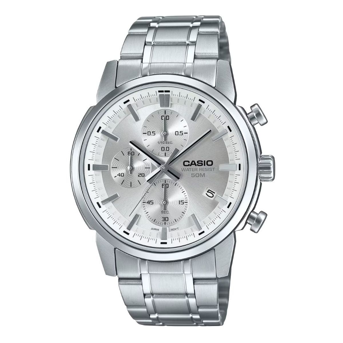 CASIO - Reloj Casio Caballero MTP-E510D-7A Diseño Elegante