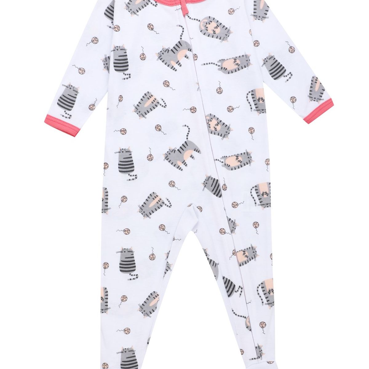 SANTANA - Pijama Bunny Niña Gris Medio