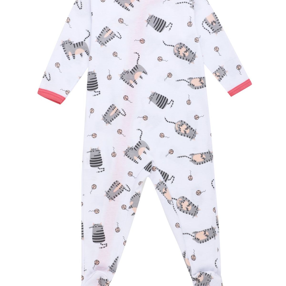 SANTANA - Pijama Bunny Niña Gris Medio