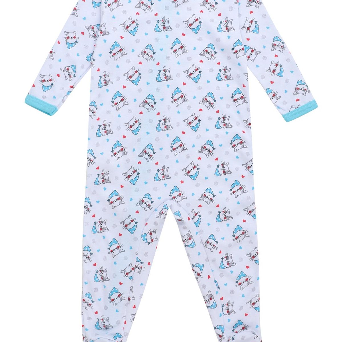 SANTANA - Pijama Bunny Niña Agua Marina