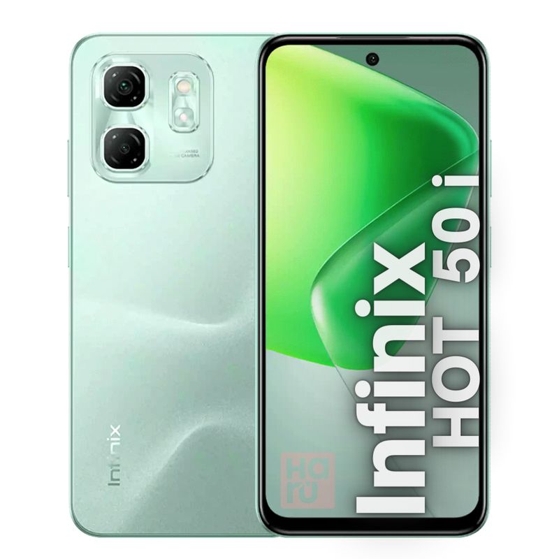 INFINIX - Celular Infinix Hot 50i 256GB 4GB RAM - Verde