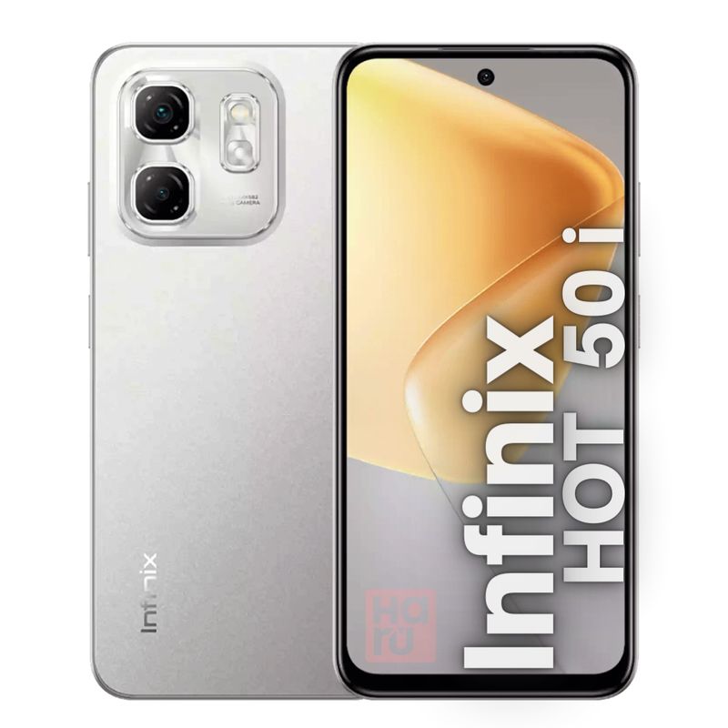 INFINIX - Celular Infinix Hot 50i 256GB 4GB RAM - Gris