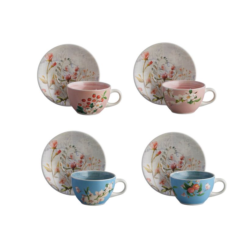 CORONA - Set de Té Plenty 4 Puestos 8 Piezas 249.6 ml