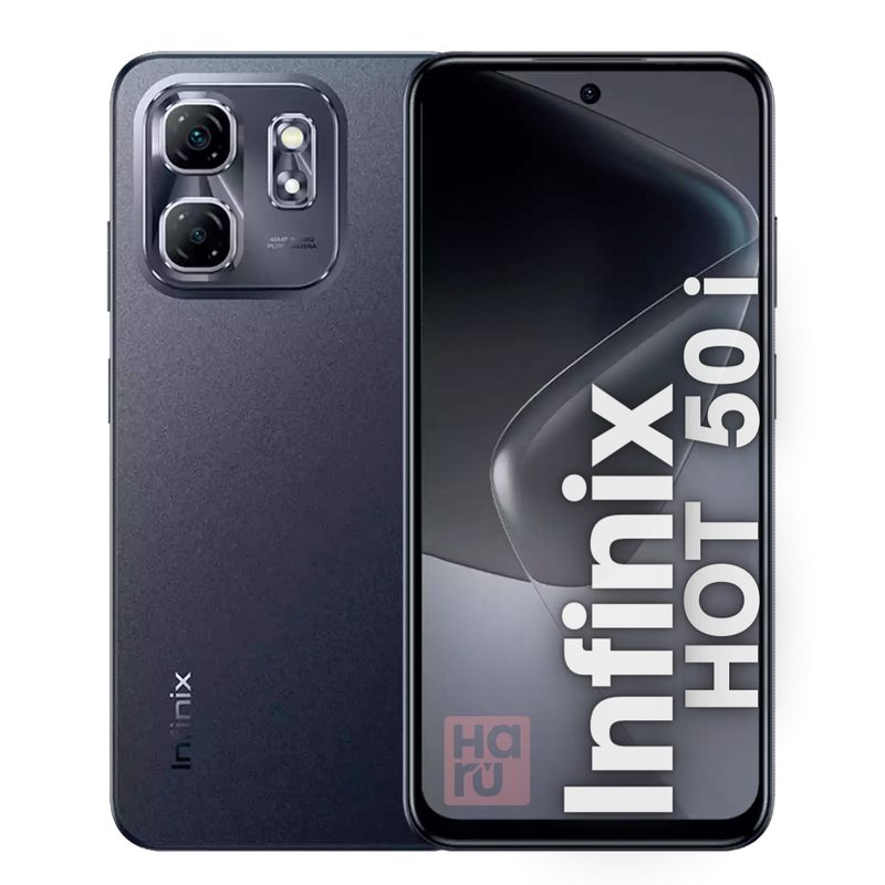 INFINIX - Celular Infinix Hot 50i 256GB 4GB RAM - Negro
