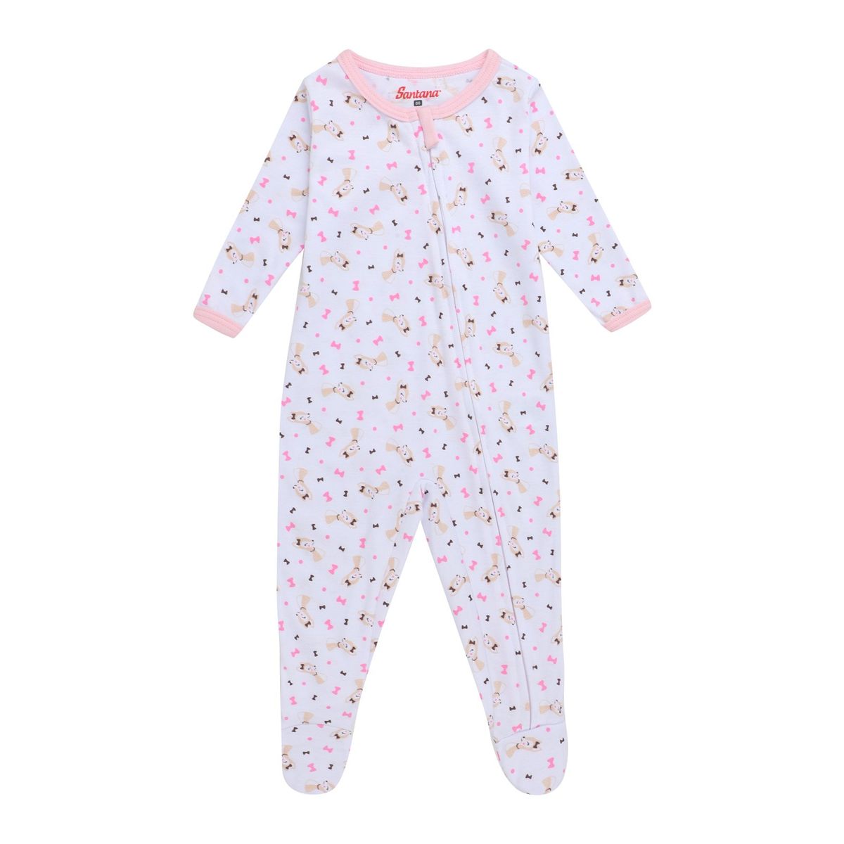 SANTANA - Pijama Bunny Niña Crema
