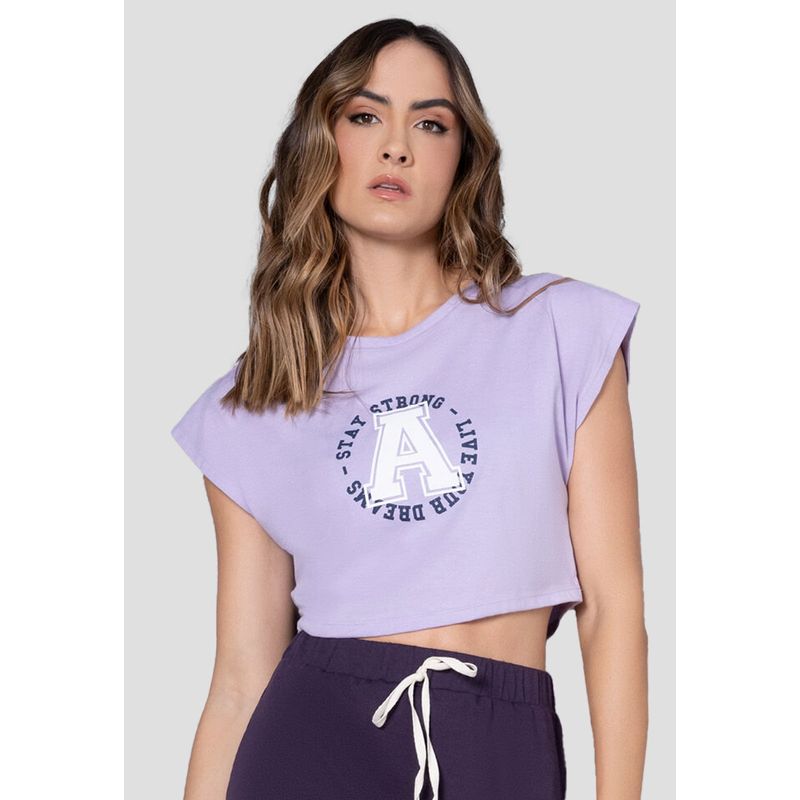RUTTA - Camiseta Mujer Lila Tech Rutta 4601