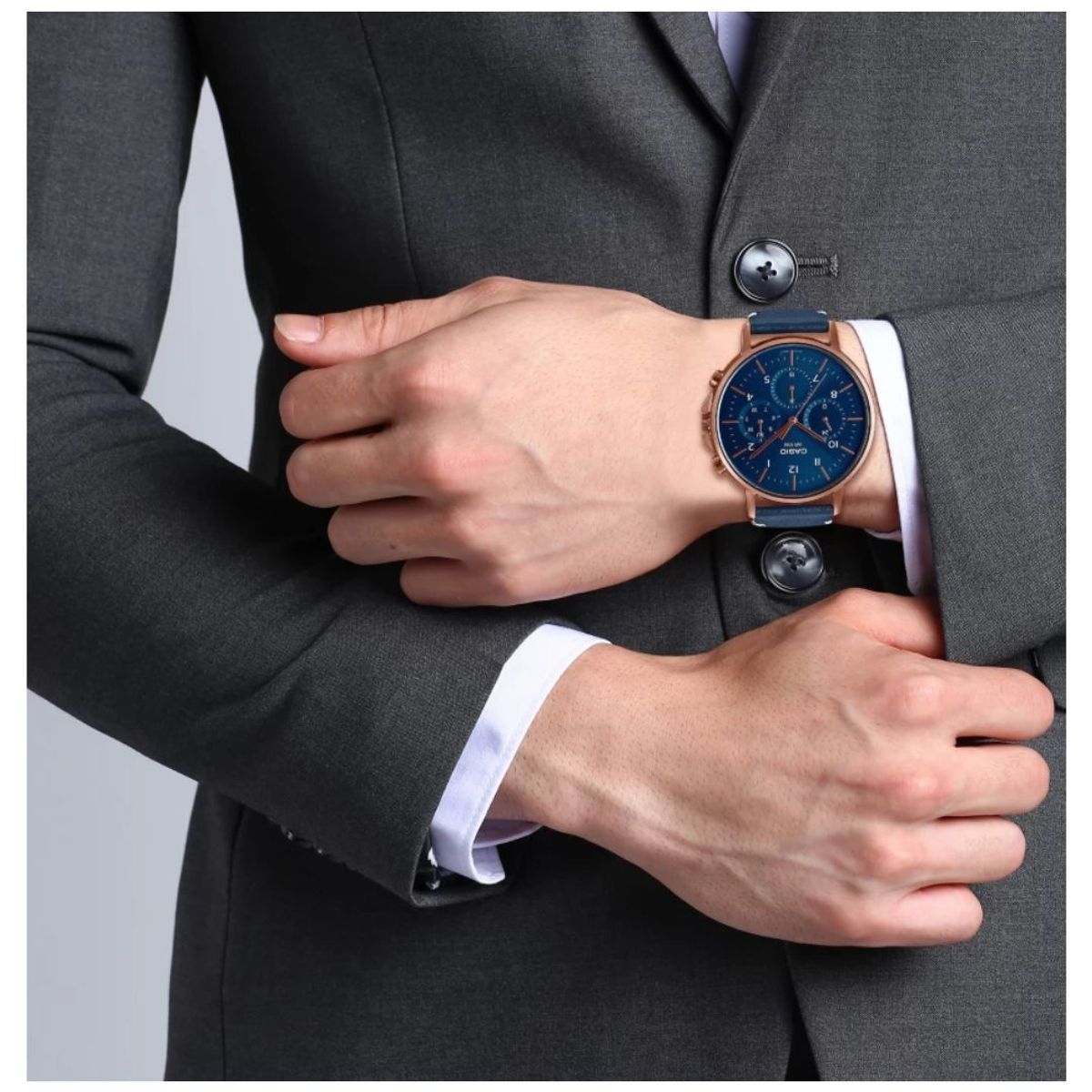 CASIO - Reloj Hombre Casio Caballero MTP-E321RL-2A Diseño Elegante