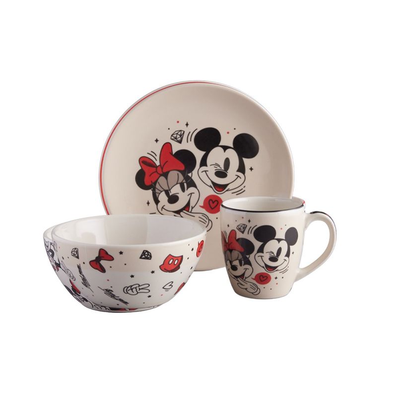 CORONA - Set de Desayuno 2677ml Mickey Loyal and True Disney