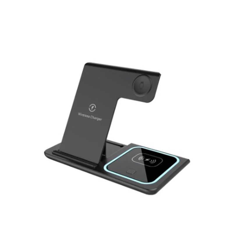 IGOMA - Soportes De Teléfono Wireless Charger Portable 3in1 Igoma WL-8