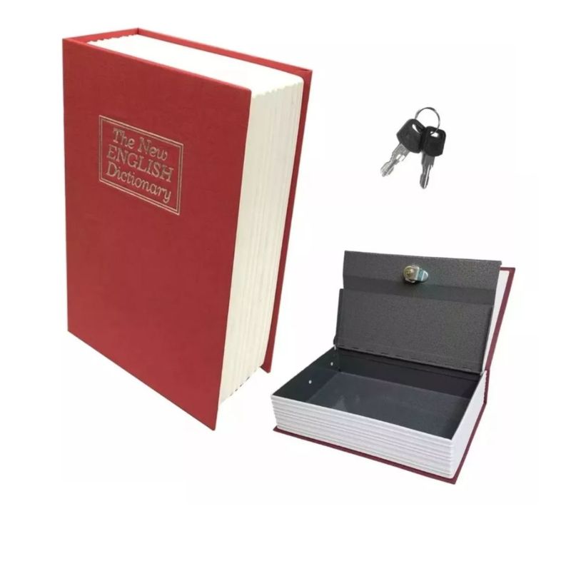 ONE PIXEL - Caja Fuerte Camuflada tipo Diccionario Diseño Realista