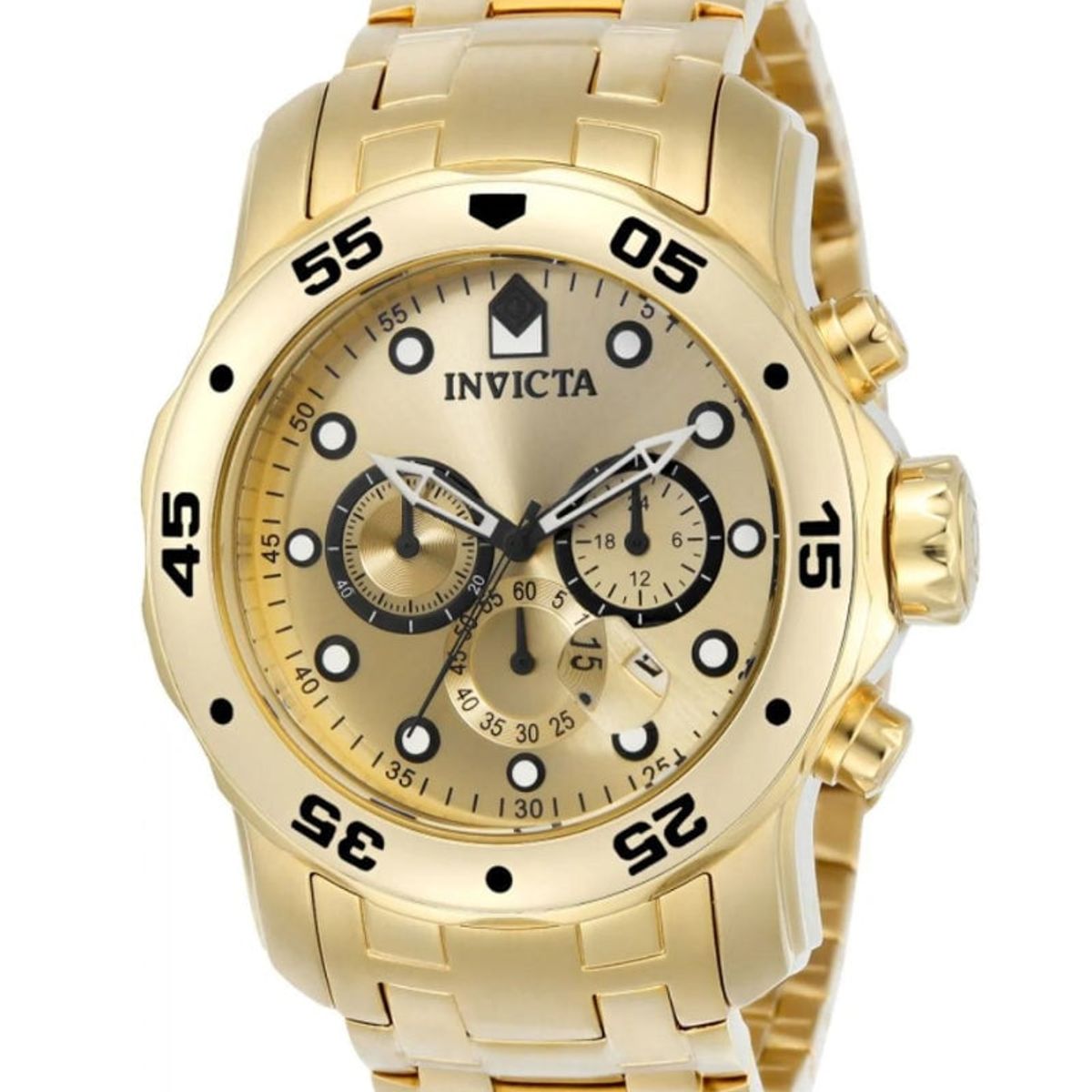 GENERAL - Reloj Invicta Pro Diver 0074 Hombre Acero Dorado Original