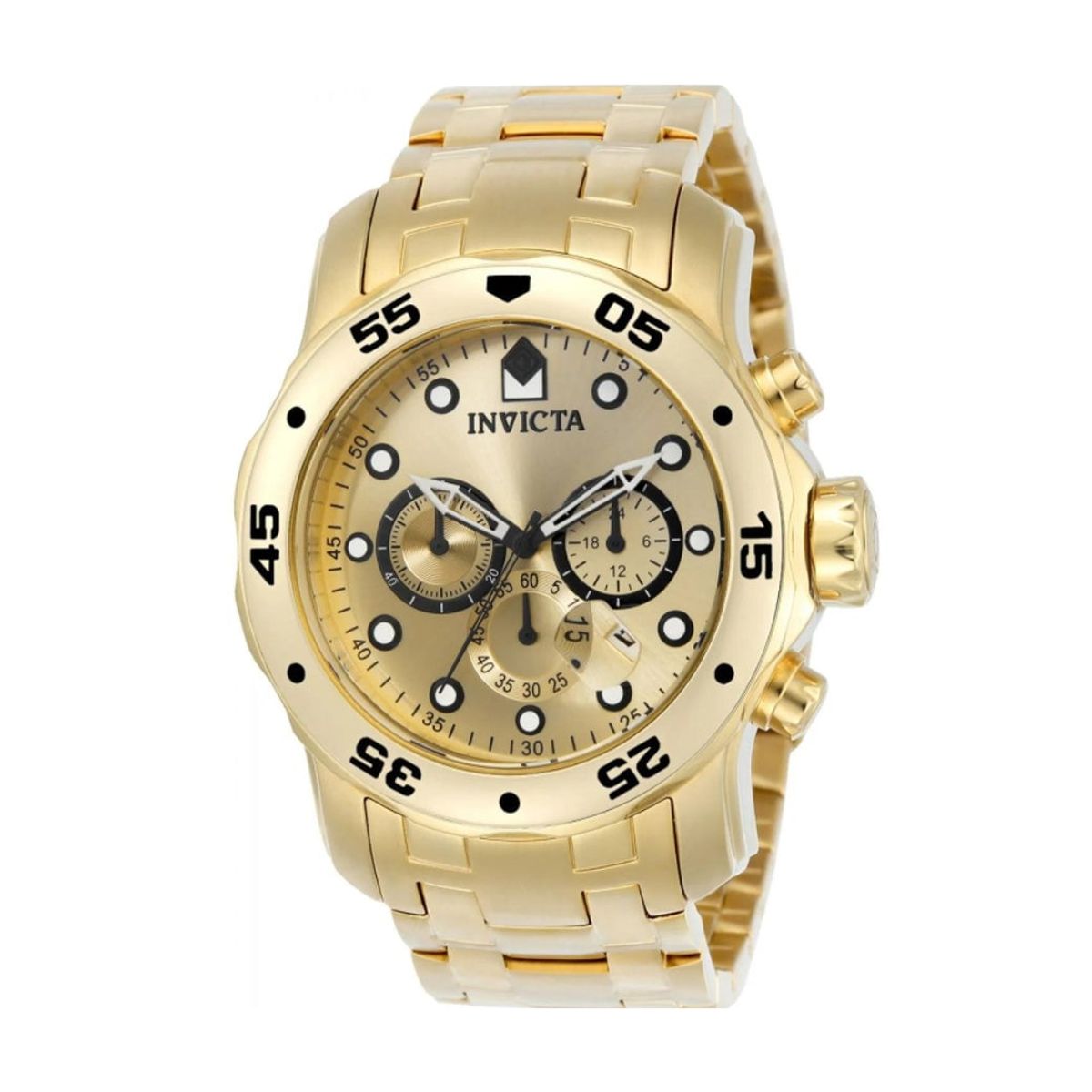 GENERAL - Reloj Invicta Pro Diver 0074 Hombre Acero Dorado Original