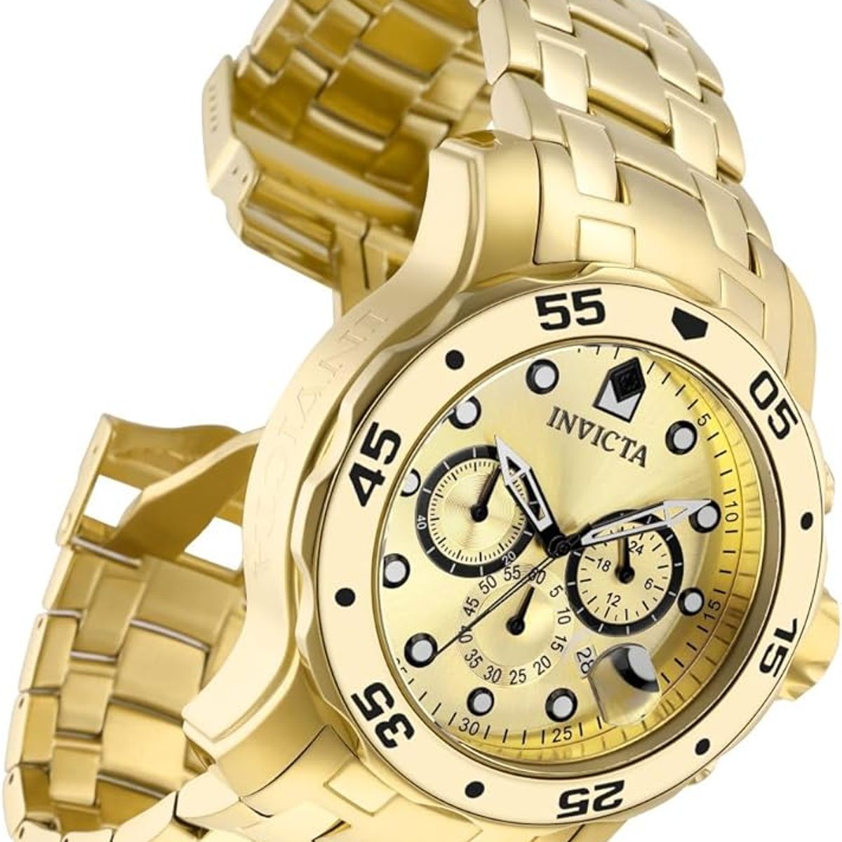 GENERAL - Reloj Invicta Pro Diver 0074 Hombre Acero Dorado Original