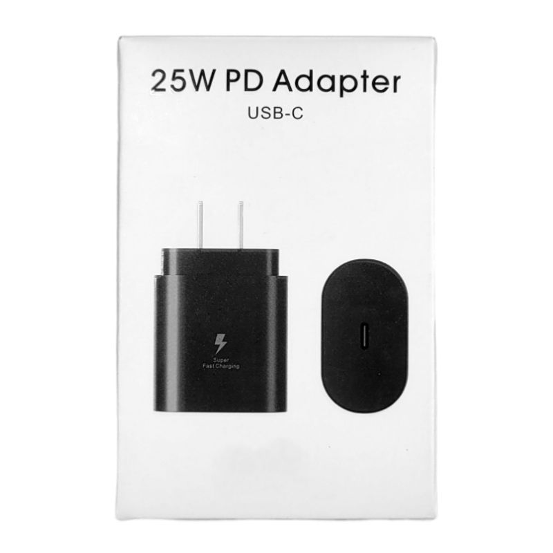 GENERICO - Cubo 25w Usb-C Adaptador De Corriente 25w Cargador Tipo C