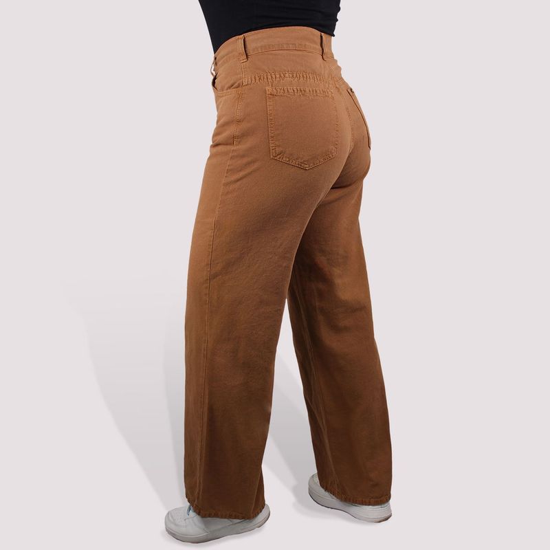 LEC LEE - Jean para Mujer Cropped Palazzo Lec Lee