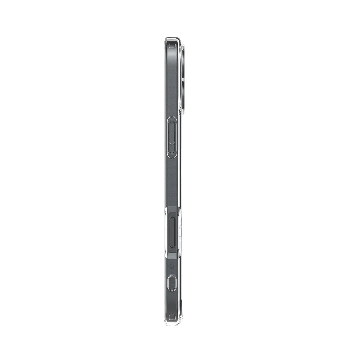 SPIGEN - Estuche Spigen Ultra Hybrid iPhone 16 - Clear White + Vidrio